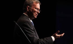 Google Chairman Eric Schmidt Speaks At The Economic Club Of Washington.
